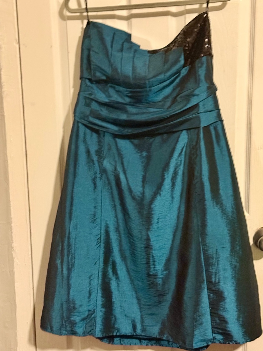 City Chic Veronica Emerald Strapless Cocktail Dress